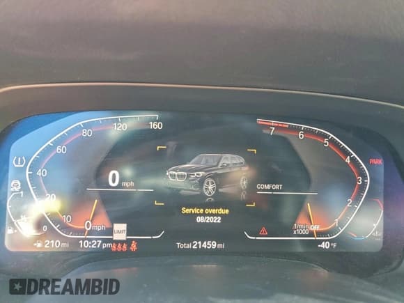 ✅ 2020 BMW X5 sDrive40i • VIN: 5UXCR4C05LLT19076 • Lot: 93514775. Wystawiony na Copart z przebiegiem Nie podano. Bezpłatny archiwum sprzedaży aukcyjnych z USA i szczegółowy raport historii pojazdu na DreamBid. Zdjęcie 9.