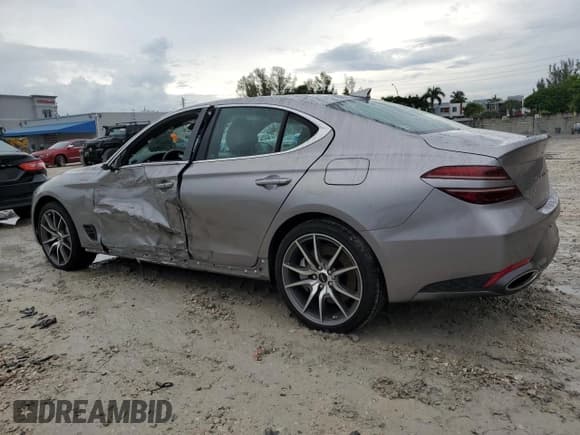 ✅ 2025 Genesis G70 2.5T • VIN: KMTG34SC8SU144395 • Lot: 85848055. Listed on Copart with 6,852 mi. Free auction sales archive from the USA and detailed vehicle history report at DreamBid. Image 2.