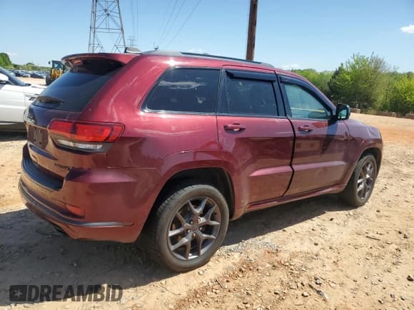 ✅ 2020 Jeep Grand Cherokee • VIN: 1C4R6FBGXLC198977 • Lot: 53483025. Listed on Copart with 67,827 mi. Free auction sales archive from the USA and detailed vehicle history report at DreamBid. Image 3.