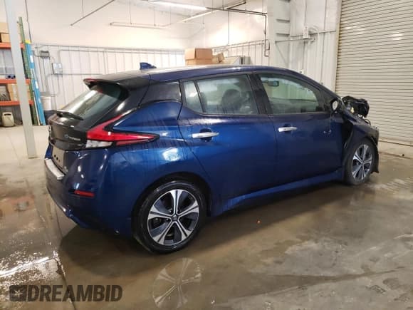 ✅ 2020 Nissan LEAF SL Plus • VIN: 1N4BZ1DP0LC304756 • Lot: 80491985. Listed on Copart with 47,172 mi. Free auction sales archive from the USA and detailed vehicle history report at DreamBid. Image 3.
