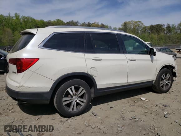 ✅ 2018 Honda Pilot EX-L • VIN: 5FNYF6H70JB043942 • Лот: 54432875. Опубликован ранее на Copart с пробегом 159 783 миль. Бесплатный доступ к архиву аукционных продаж из США и подробный отчёт об истории автомобиля на DreamBid. Изображение 3.