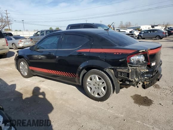 ✅ 2013 Dodge Avenger SE • VIN: 1C3CDZAB9DN548386 • Лот: 80123164. Опубликован ранее на Copart с пробегом 159 481 миль. Бесплатный доступ к архиву аукционных продаж из США и подробный отчёт об истории автомобиля на DreamBid. Изображение 2.