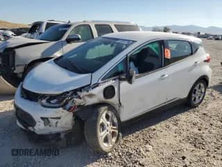2017 Chevrolet Bolt EV LT z VIN 1G1FW6S07H4149401, wystawiony jako Copart lot #68598555 z przebiegiem Nie podano mil oraz Szkoda całkowita • Salvage title. Historia ofert i sprzedaży dostępna na DreamBid. Obrazek 1.