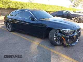 ✅ 2019 BMW 4 Series 430i • VIN: WBA4J1C57KBM12125 • Lot: 43781037. Listed on IAAI with 111,115 mi. Free auction sales archive from the USA and detailed vehicle history report at DreamBid. Image 1.