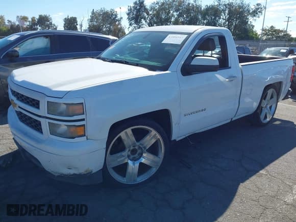 ✅ 2014 Chevrolet Silverado 1500 Work Truck • VIN: 1GCNCPEH7EZ143826 • Lot: 43304347. Listed on IAAI with 170,747 mi. Free auction sales archive from the USA and detailed vehicle history report at DreamBid. Image 2.