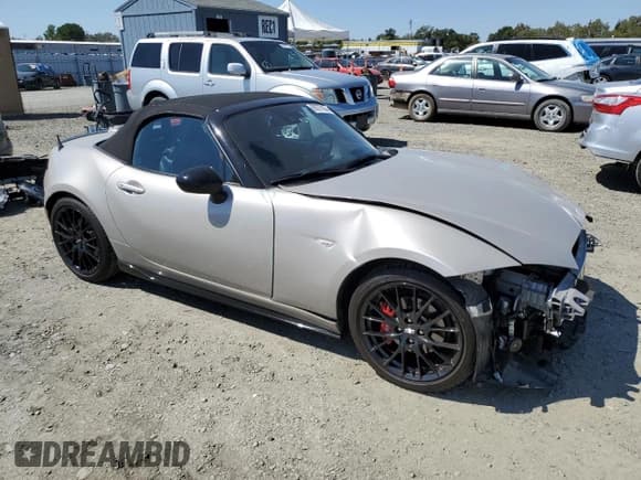 ✅ 2023 Mazda MX-5 Miata Club • VIN: JM1NDAC70P0552455 • Lot: 68377024. Listed on Copart with 13,016 mi. Free auction sales archive from the USA and detailed vehicle history report at DreamBid. Image 4.
