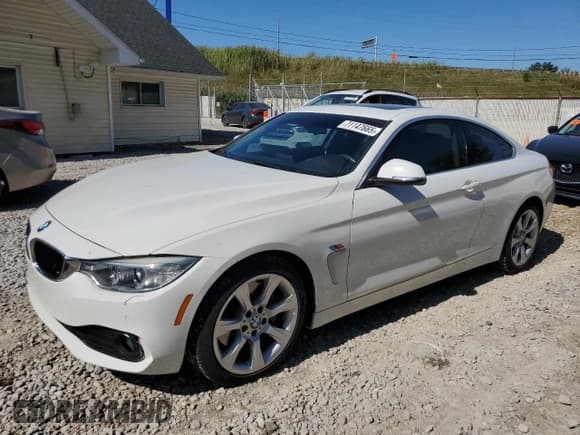 ✅ 2015 BMW 4 Series 435i • VIN: WBA3R1C53FK193092 • Lot: 71147665. Listed on Copart with 52,527 mi. Free auction sales archive from the USA and detailed vehicle history report at DreamBid. Image 1.