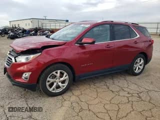 2020 Chevrolet Equinox LT z VIN 3GNAXLEX6LS638846, wystawiony jako Copart lot #81900345 z przebiegiem 44 137 mil mil oraz Szkoda całkowita • Salvage title. Historia ofert i sprzedaży dostępna na DreamBid. Obrazek 1.