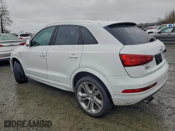 ✅ 2016 Audi Q3 Premium Plus • VIN: WA1EFCFS1GR014987 • Lot: 96033235. Listed on Copart with 90,168 mi. Free auction sales archive from the USA and detailed vehicle history report at DreamBid. Image 2.