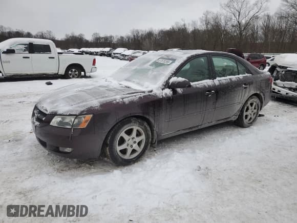 ✅ 2006 Hyundai Sonata GLS • VIN: 5NPEU46F96H101451 • Лот: 87878265. Опубликован ранее на Copart с пробегом 94 780 миль. Бесплатный доступ к архиву аукционных продаж из США и подробный отчёт об истории автомобиля на DreamBid. Изображение 1.