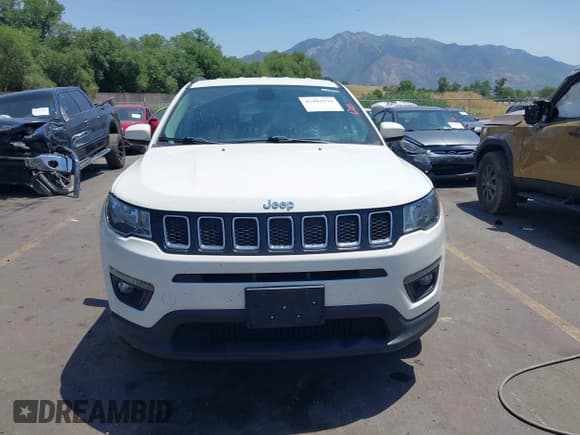 ✅ 2021 Jeep Compass Latitude • VIN: 3C4NJDBB9MT560794 • Lot: 42493171. Listed on IAAI with 104,102 mi. Free auction sales archive from the USA and detailed vehicle history report at DreamBid. Image 12.