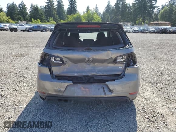 ✅ 2012 Volkswagen Golf TDI • VIN: WVWMM7AJ0CW143859 • Lot: 59114345. Listed on Copart with Not provided. Free auction sales archive from the USA and detailed vehicle history report at DreamBid. Image 6.