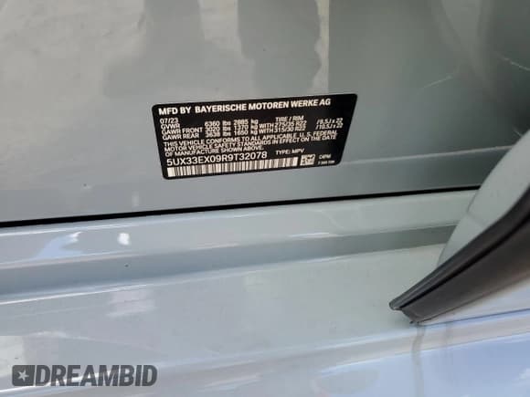 ✅ 2024 BMW X6 xDrive40i • VIN: 5UX33EX09R9T32078 • Lot: 81307445. Wystawiony na Copart z przebiegiem 43 143 mil. Bezpłatny archiwum sprzedaży aukcyjnych z USA i szczegółowy raport historii pojazdu na DreamBid. Zdjęcie 14.