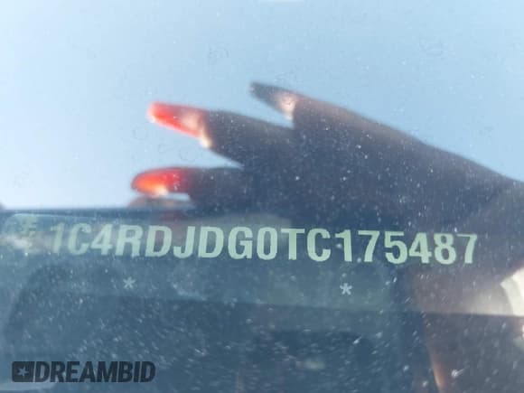 ✅ 2026 Dodge Durango GT Plus • VIN: 1C4RDJDG0TC175487 • Лот: 43588152. Опубликован ранее на IAAI с пробегом 309 миль. Бесплатный доступ к архиву аукционных продаж из США и подробный отчёт об истории автомобиля на DreamBid. Изображение 9.