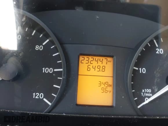 ✅ 2012 Mercedes-Benz Sprinter Cargo • VIN: WD3PE8CC0C5630851 • Lot: 42423332. Listed on IAAI with 232,447 mi. Free auction sales archive from the USA and detailed vehicle history report at DreamBid. Image 15.