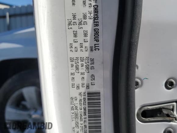 ✅ 2011 Jeep Patriot Sport • VIN: 1J4NF1GB6BD105097 • Lot: 90835745. Listed on Copart with 182,981 mi. Free auction sales archive from the USA and detailed vehicle history report at DreamBid. Image 12.