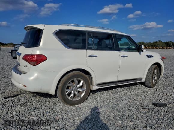 ✅ 2012 Infiniti QX56 7-passenger • VIN: JN8AZ2NF7C9518808 • Lot: 96972195. Wystawiony na Copart z przebiegiem 175 145 mil. Bezpłatny archiwum sprzedaży aukcyjnych z USA i szczegółowy raport historii pojazdu na DreamBid. Zdjęcie 3.