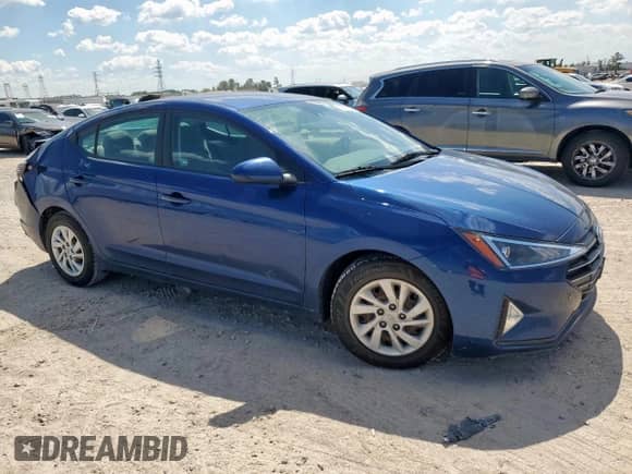2020 Hyundai Elantra SE z VIN 5NPD74LF1LH611568, wystawiony jako Copart lot #81816075 z przebiegiem 55 950 mil mil oraz Szkoda całkowita • Salvage title. Historia ofert i sprzedaży dostępna na DreamBid. Obrazek 4.