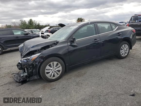 ✅ 2024 Nissan Sentra S • VIN: 3N1AB8BV2RY247564 • Lot: 93052005. Listed on Copart with 2,183 mi. Free auction sales archive from the USA and detailed vehicle history report at DreamBid. Image 1.