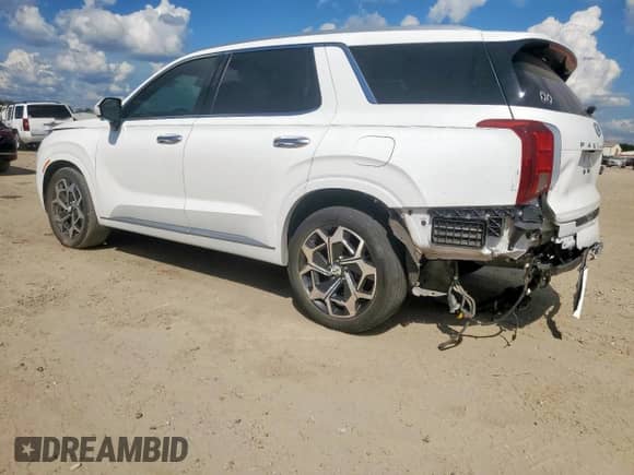 2021 Hyundai Palisade Calligraphy с VIN KM8R7DHE8MU300633, выставлен на аукционе Copart как лот 82367495 с пробегом 72 813 миль миль и Списание • Salvage title. История ставок и продаж доступна на DreamBid. Изображение 2.