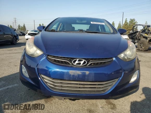 ✅ 2013 Hyundai Elantra Limited • VIN: KMHDH4AE4DU707060 • Lot: 65143745. Listed on Copart with 96,025 mi. Free auction sales archive from the USA and detailed vehicle history report at DreamBid. Image 5.