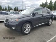 ✅ 2010 Lexus RX 450h • VIN: JTJBC1BA6A2014483 • Lot: 92703595. Listed on Copart with 89,621 mi. Free auction sales archive from the USA and detailed vehicle history report at DreamBid. Image 1.