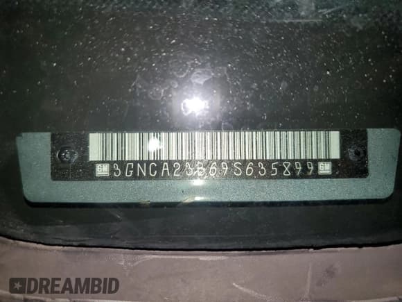 ✅ 2009 Chevrolet HHR 1LT • VIN: 3GNCA23B69S635899 • Lot: 80852714. Listed on Copart with 223,273 mi. Free auction sales archive from the USA and detailed vehicle history report at DreamBid. Image 13.