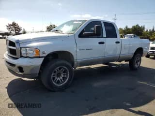 ✅ 2005 Dodge 2500 SLT • VIN: 3D7KS28C75G708946 • Lot: 85947535. Listed on Copart with 186,237 mi. Free auction sales archive from the USA and detailed vehicle history report at DreamBid. Image 1.
