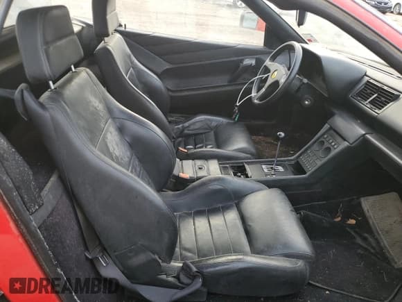 ✅ 1989 Ferrari 348 • VIN: ZFFFA35A8K0082395 • Lot: 70818884. Listed on Copart with 38,978 mi. Free auction sales archive from the USA and detailed vehicle history report at DreamBid. Image 10.