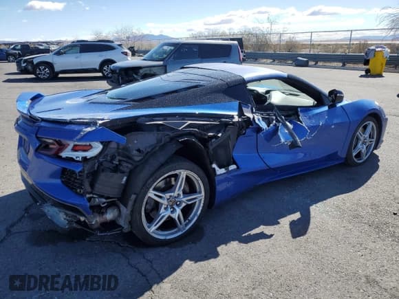 ✅ 2023 Chevrolet Corvette 1LT • VIN: 1G1YA2D42P5110384 • Lot: 49710715. Listed on Copart with 47,926 mi. Free auction sales archive from the USA and detailed vehicle history report at DreamBid. Image 3.
