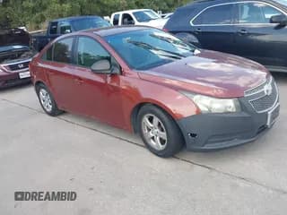 ✅ 2013 Chevrolet Cruze LS • VIN: 1G1PA5SH3D7164876 • Lot: 43252486. Listed on IAAI with 132,069 mi. Free auction sales archive from the USA and detailed vehicle history report at DreamBid. Image 1.