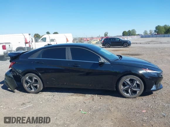 ✅ 2023 Hyundai Elantra Limited • VIN: KMHLP4AG3PU620089 • Lot: 43479397. Listed on IAAI with 50,524 mi. Free auction sales archive from the USA and detailed vehicle history report at DreamBid. Image 14.