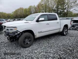 2022 Ram 1500 Limited с VIN 1C6SRFHM6NN195497, выставлен на аукционе Copart как лот 54823035 с пробегом 69 062 миль миль и Списание • Salvage title. История ставок и продаж доступна на DreamBid. Изображение 1.
