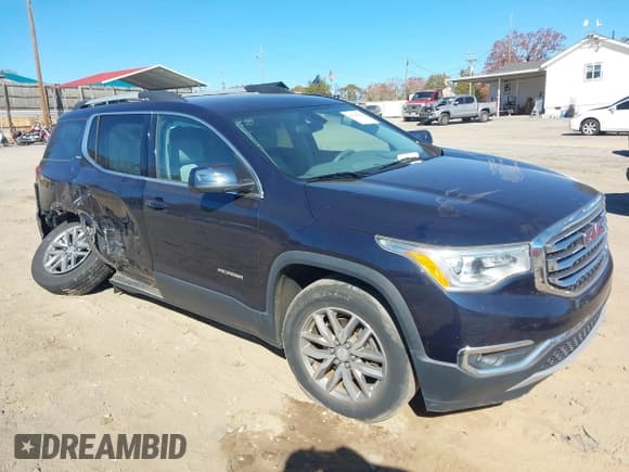 ✅ 2017 GMC Acadia SLE • VIN: 1GKKNLLS9HZ177974 • Lot: 43705686. Listed on IAAI with 88,283 mi. Free auction sales archive from the USA and detailed vehicle history report at DreamBid. Image 1.