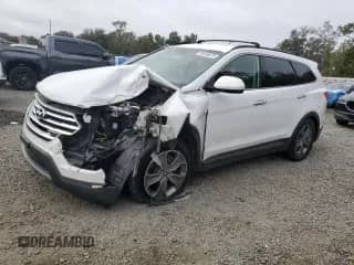 2013 Hyundai Santa Fe GLS z VIN KM8SM4HF2DU008625, wystawiony jako Copart lot #89446575 z przebiegiem 174 807 mil mil oraz Szkoda całkowita • Salvage title. Historia ofert i sprzedaży dostępna na DreamBid. Obrazek 1.