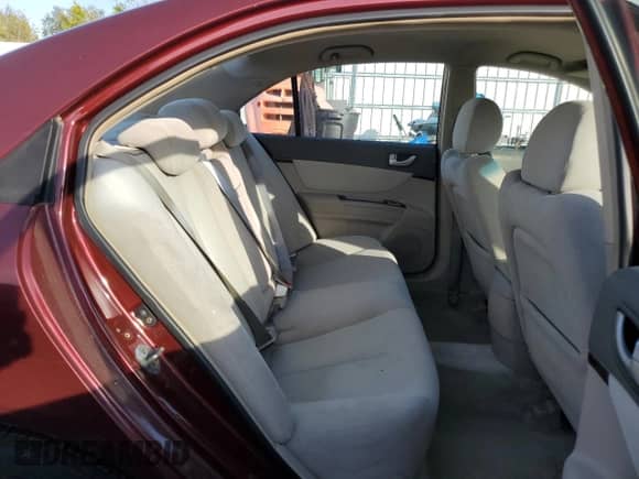 2008 Hyundai Sonata GLS with VIN 5NPET46C88H298799, listed as a Copart auction lot 84792995 with 187,564 mi miles and Clean title. Bid and sale history available at DreamBid. Image 10.