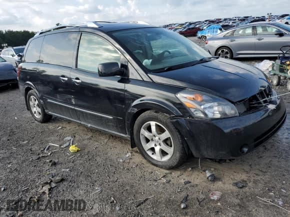 ✅ 2007 Nissan Quest SE • VIN: 5N1BV28U87N125088 • Lot: 55158775. Listed on Copart with 147,165 mi. Free auction sales archive from the USA and detailed vehicle history report at DreamBid. Image 4.