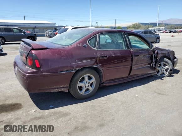 2004 Chevrolet Impala LS с VIN 2G1WH52K549432683, выставлен на аукционе Copart как лот 68152244 с пробегом 84 784 миль миль и Списание • Salvage title. История ставок и продаж доступна на DreamBid. Изображение 3.