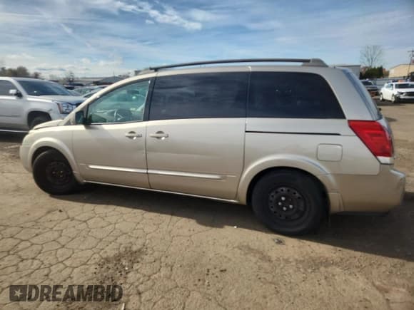 ✅ 2005 Nissan Quest • VIN: 5N1BV28U35N111029 • Lot: 82740345. Listed on Copart with 211,097 mi. Free auction sales archive from the USA and detailed vehicle history report at DreamBid. Image 2.