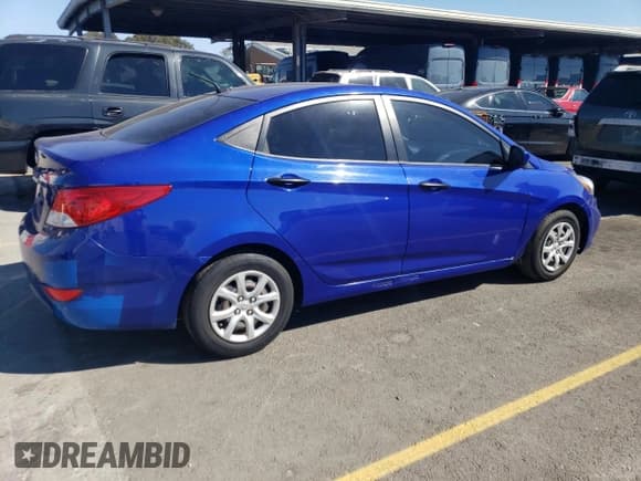 ✅ 2012 Hyundai Accent GLS • VIN: KMHCT4AE6CU077406 • Lot: 75953534. Listed on Copart with 197,453 mi. Free auction sales archive from the USA and detailed vehicle history report at DreamBid. Image 3.