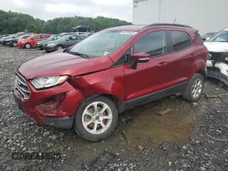 ✅ 2020 Ford EcoSport SE • VIN: MAJ6S3GL3LC312361 • Лот: 63318925. Опубликован ранее на Copart с пробегом 90 379 миль. Бесплатный доступ к архиву аукционных продаж из США и подробный отчёт об истории автомобиля на DreamBid. Изображение 1.