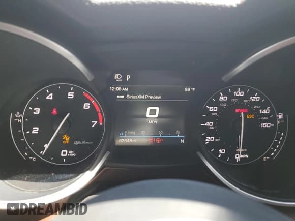 ✅ 2020 Alfa Romeo Stelvio • VIN: ZASPAKAN0L7C75985 • Lot: 57870715. Listed on Copart with 62,648 mi. Free auction sales archive from the USA and detailed vehicle history report at DreamBid. Image 9.