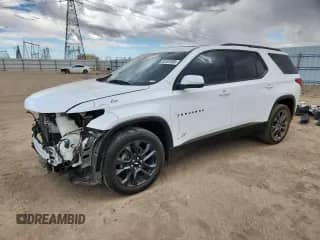 2021 Chevrolet Traverse RS с VIN 1GNERJKW8MJ224000, выставлен на аукционе Copart как лот 82287385 с пробегом 65 494 миль миль и Списание • Salvage title. История ставок и продаж доступна на DreamBid. Изображение 1.