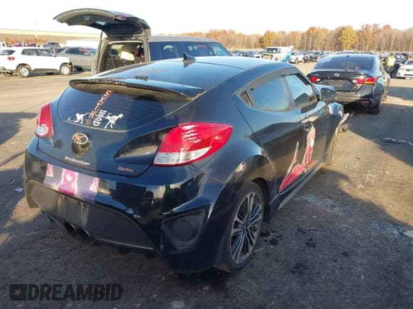 ✅ 2016 Hyundai Veloster Turbo Rally Edition • VIN: KMHTC6AE9GU284373 • Лот: 43667061. Опубликован ранее на IAAI с пробегом 92 683 миль. Бесплатный доступ к архиву аукционных продаж из США и подробный отчёт об истории автомобиля на DreamBid. Изображение 4.