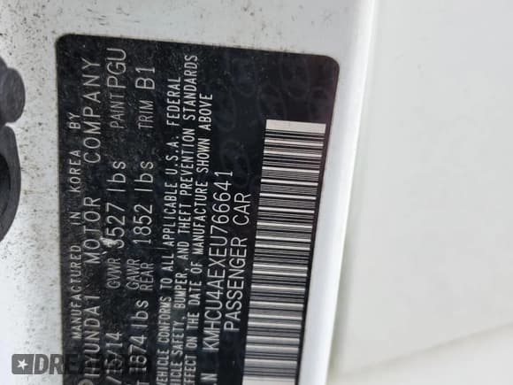 ✅ 2014 Hyundai Accent GLS • VIN: KMHCU4AEXEU766641 • Лот: 80279574. Опубликован ранее на Copart с пробегом 164 532 миль. Бесплатный доступ к архиву аукционных продаж из США и подробный отчёт об истории автомобиля на DreamBid. Изображение 12.