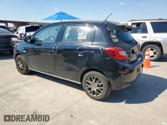 ✅ 2020 Mitsubishi Mirage ES • VIN: ML32A3HJ2LH006704 • Лот: 82416555. Опубликован ранее на Copart с пробегом 72 523 миль. Бесплатный доступ к архиву аукционных продаж из США и подробный отчёт об истории автомобиля на DreamBid. Изображение 2.