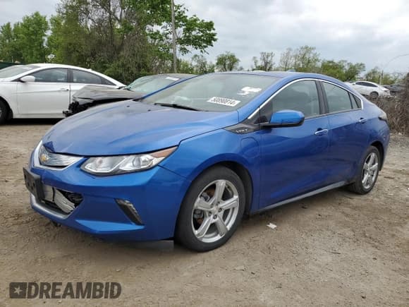 ✅ 2018 Chevrolet Volt LT • VIN: 1G1RC6S50JU117946 • Лот: 50890814. Опубликован ранее на Copart с пробегом 77 162 миль. Бесплатный доступ к архиву аукционных продаж из США и подробный отчёт об истории автомобиля на DreamBid. Изображение 1.