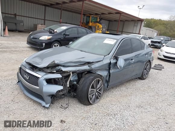 ✅ 2017 Infiniti Q50 Premium • VIN: JN1EV7AR5HM832907 • Lot: 43502645. Listed on IAAI with 98,488 mi. Free auction sales archive from the USA and detailed vehicle history report at DreamBid. Image 17.