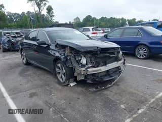 2018 Honda Accord EX-L z VIN 1HGCV1F54JA055409, wystawiony jako IAAI lot #42936321 z przebiegiem 116 084 mil mil oraz . Historia ofert i sprzedaży dostępna na DreamBid. Obrazek 1.