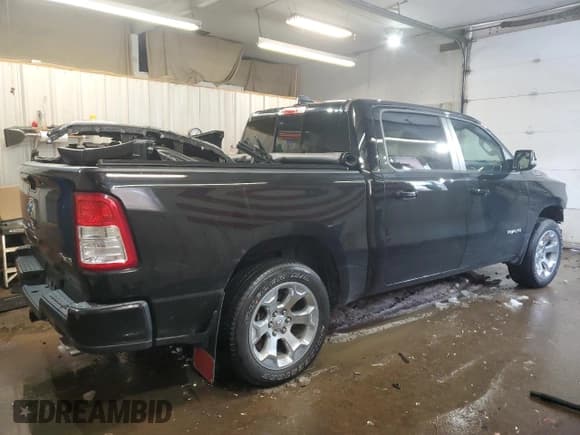 ✅ 2024 Ram 1500 Big Horn • VIN: 1C6SRFFT3RN105058 • Lot: 46500315. Listed on Copart with 25,112 mi. Free auction sales archive from the USA and detailed vehicle history report at DreamBid. Image 3.
